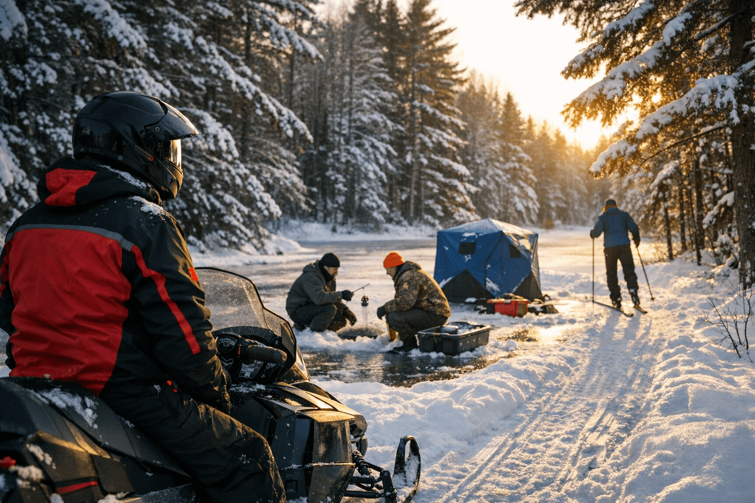Menominee County Winter Recreation Guide, Safety Steps and Contacts