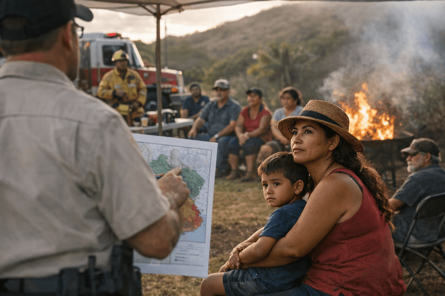 KEMA Holds Anahola Preparedness Event, Focuses on Wildfire Health Equity