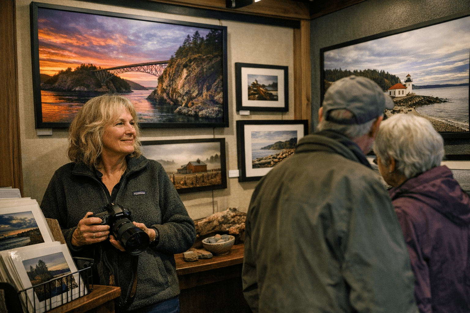 Local Photographer Marianne Borozny Brings Whidbey Scenes to Penn Cove Gallery