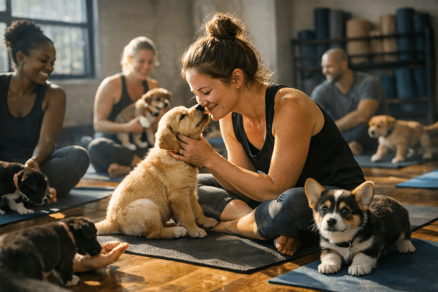 Puppy Yoga Grows, Practical Guide for Studios and Attendees