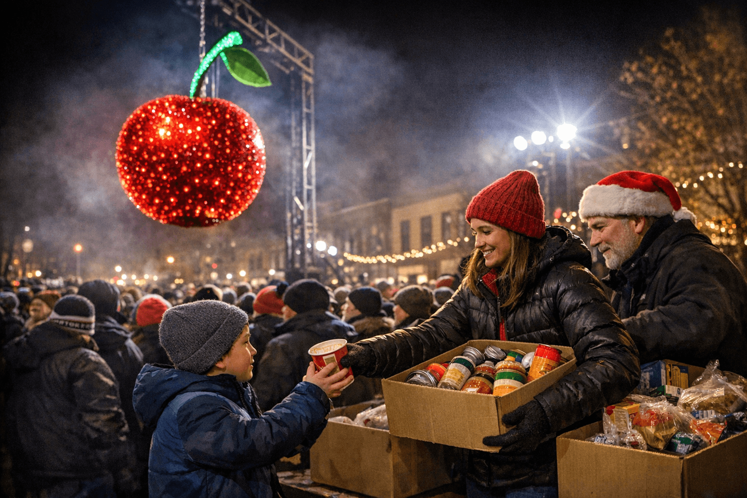 CherryT Ball Drop Raises Funds for Student Food Support