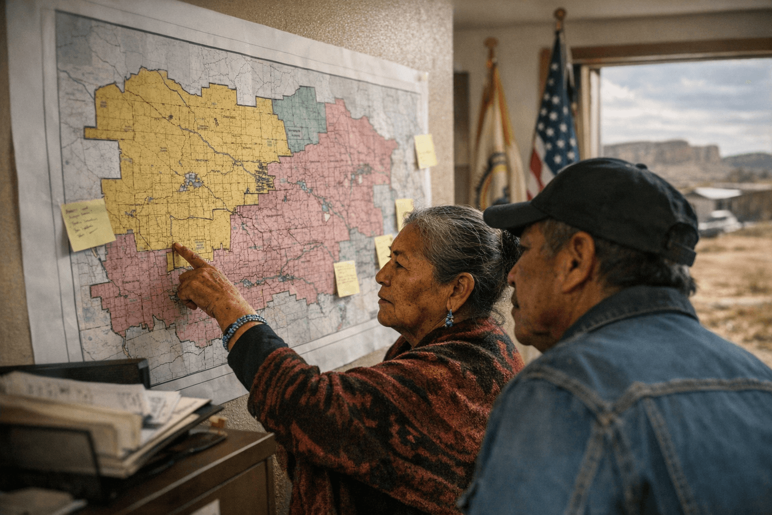 Navajo Enrollment Mapping Updated, Chinle and Apache County Residents Affected
