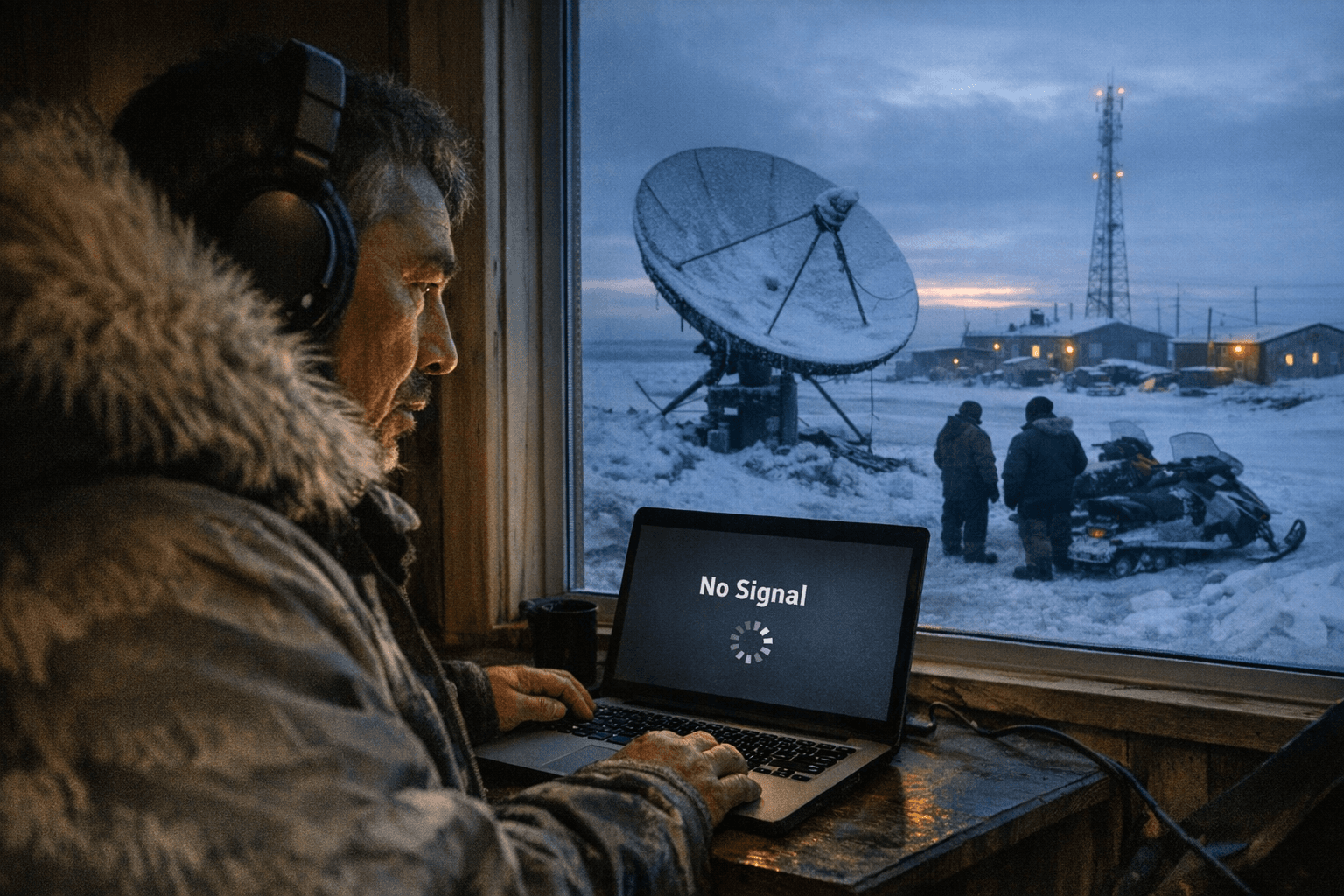 Arctic fiber break leaves North Slope communities with limited internet access