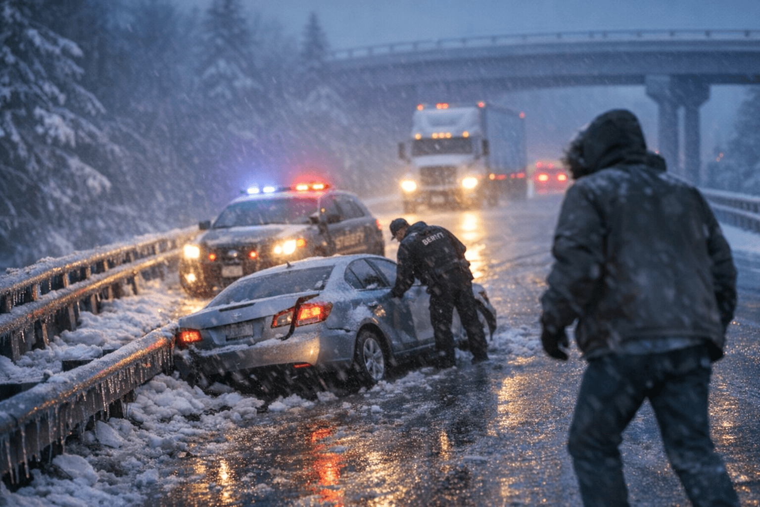 Holiday ice and snow advisory warned of travel hazards in Menominee County