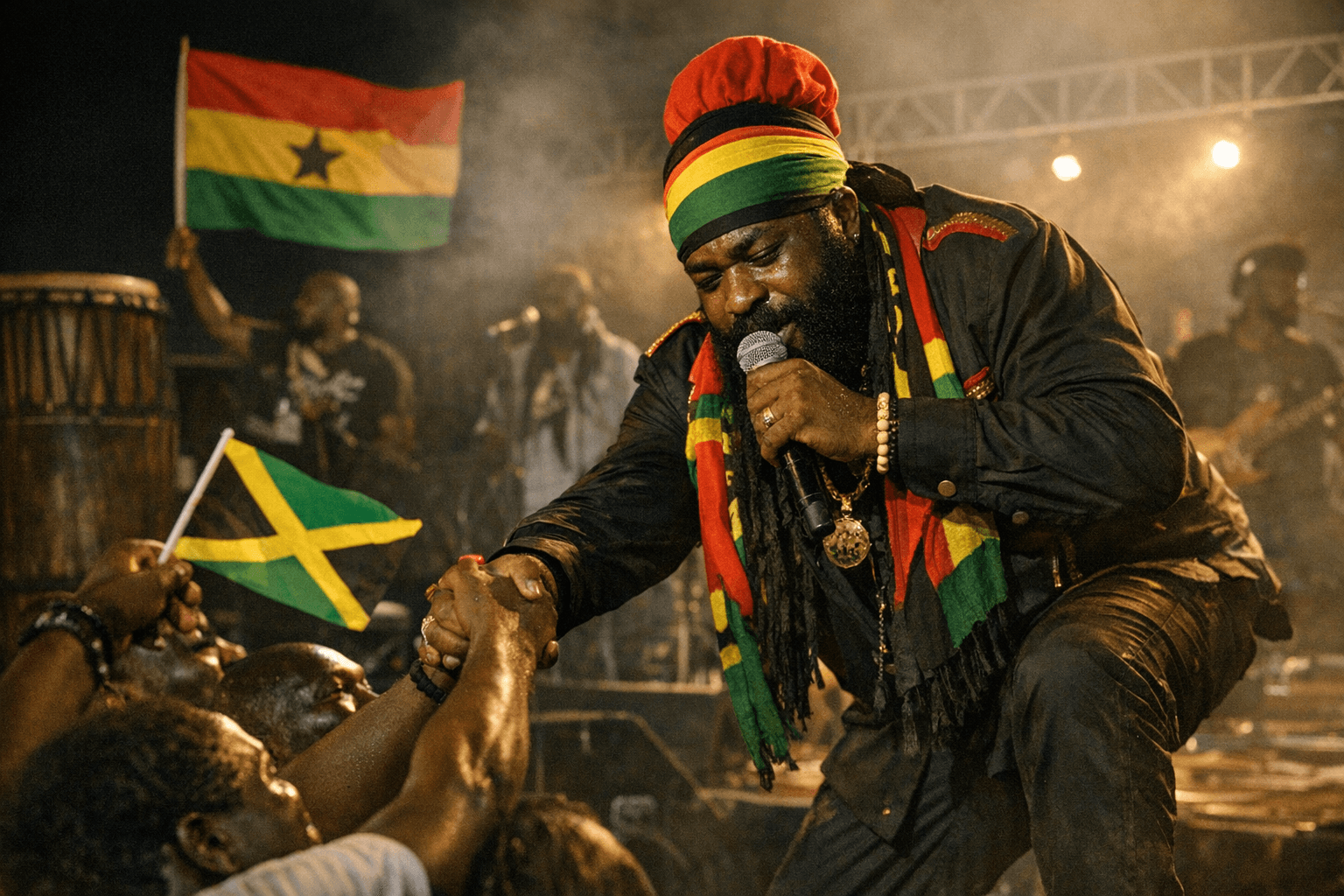 Fantan Mojah Returns to Ghana, Calls Visit a Spiritual Homecoming