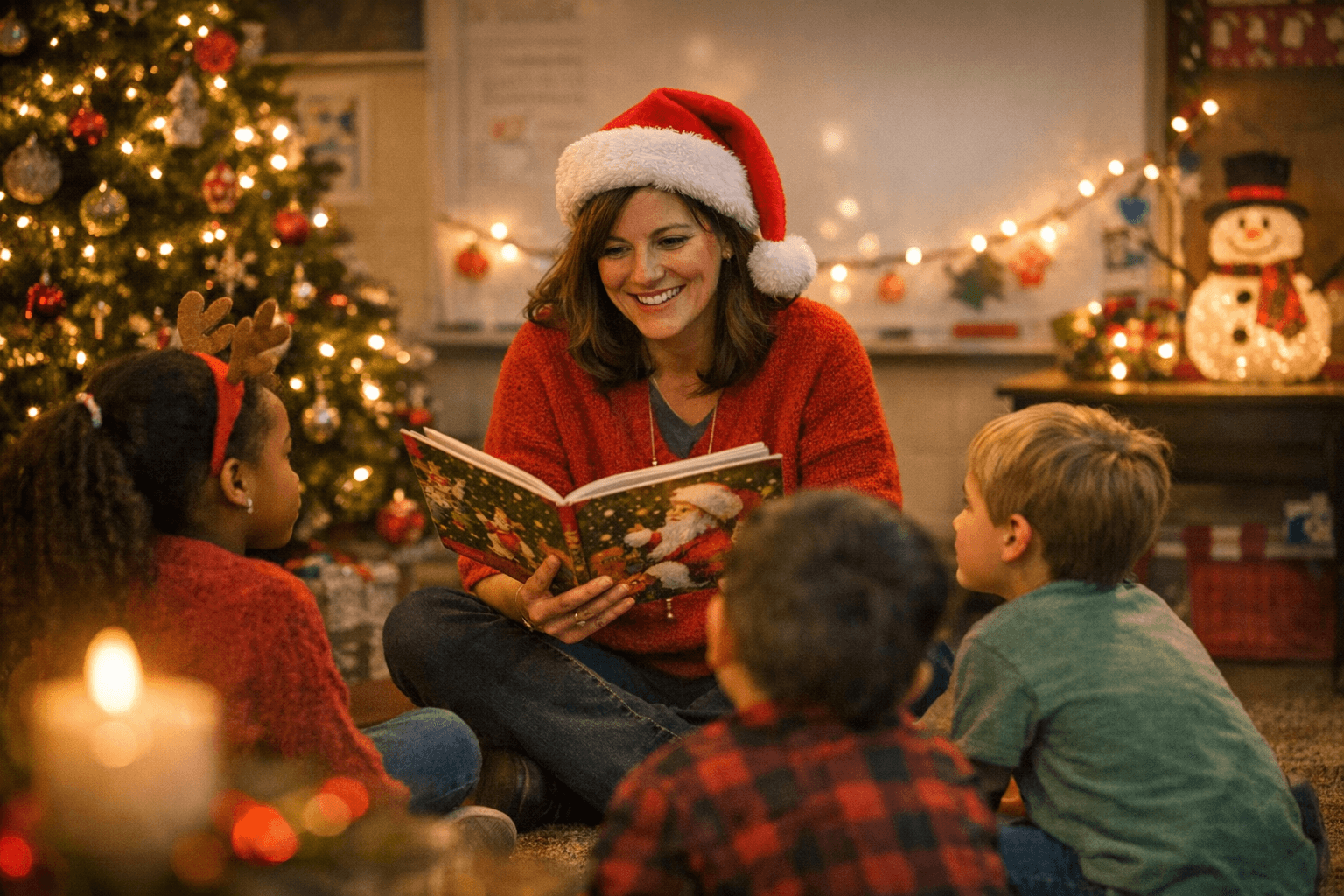 Billingsley Teacher Brings Holiday Warmth, Strengthening Student Bonds