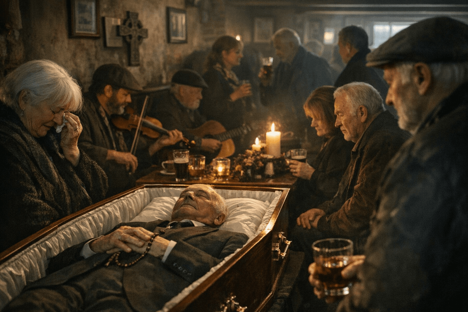 Local paper republishes beloved column about Celtic wakes, community to gather