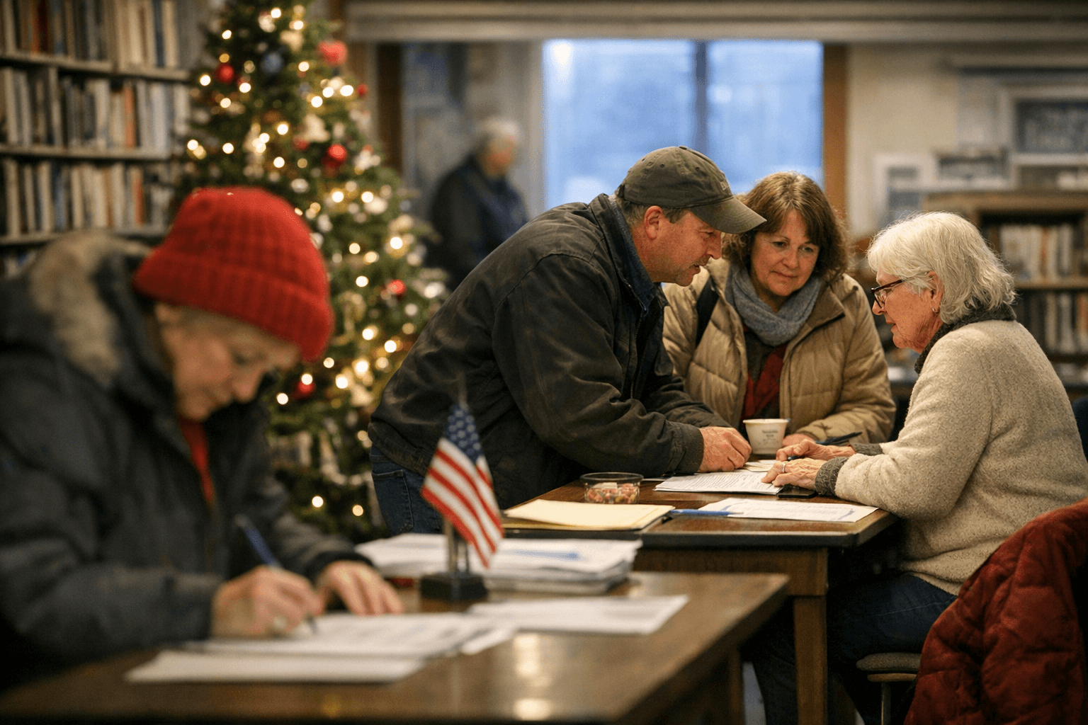 Charlestown Hosts Voter Registration Session During Holiday Week