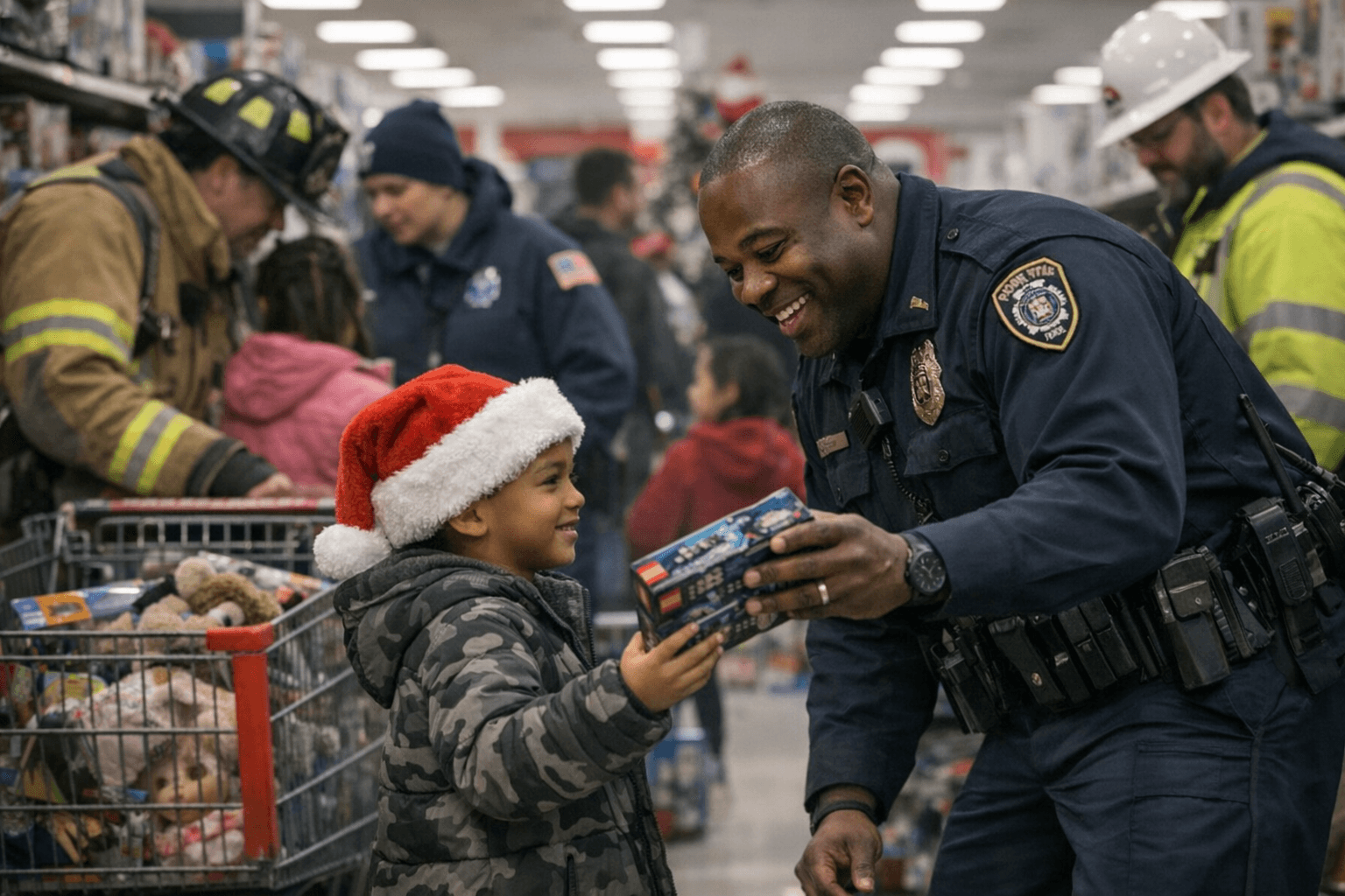 Shop With A Hero Provides Holiday Aid to Over 300 Children