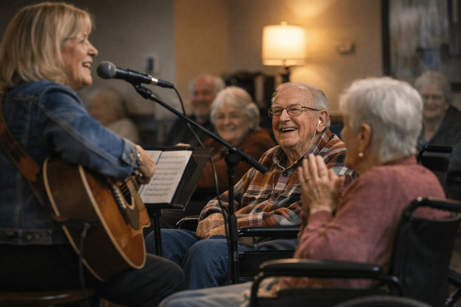 Local Volunteer Brings Music To Older Adults Across Valley