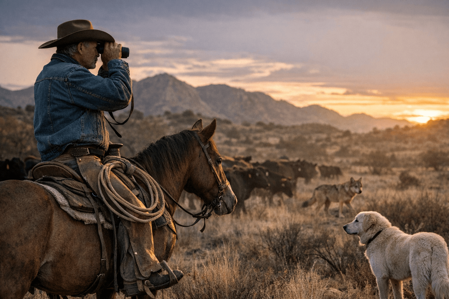 Federal Partnership Funds Rancher Efforts to Deter Mexican Gray Wolves