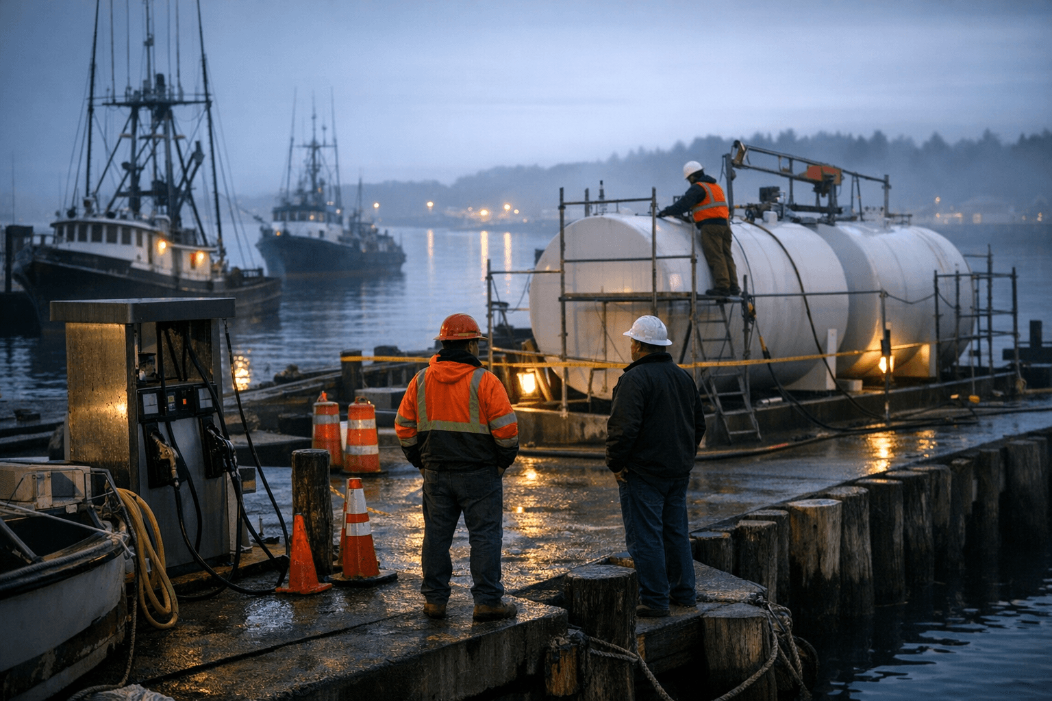 Eureka Marine Fueling Station to Close Temporarily in January