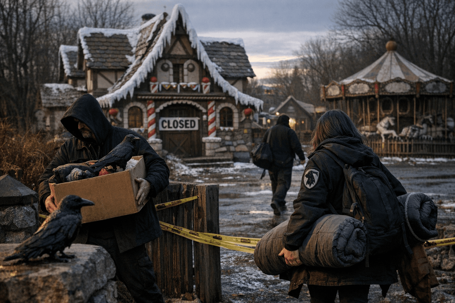 Mapleton Gingerbread Village Dispute Settled, Ravens Party to Vacate