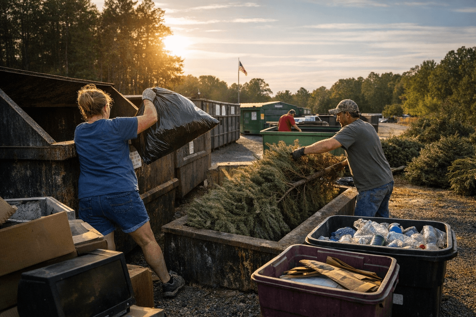 Goochland Convenience Centers Offer Trash, Recycling and Seasonal Drop Offs