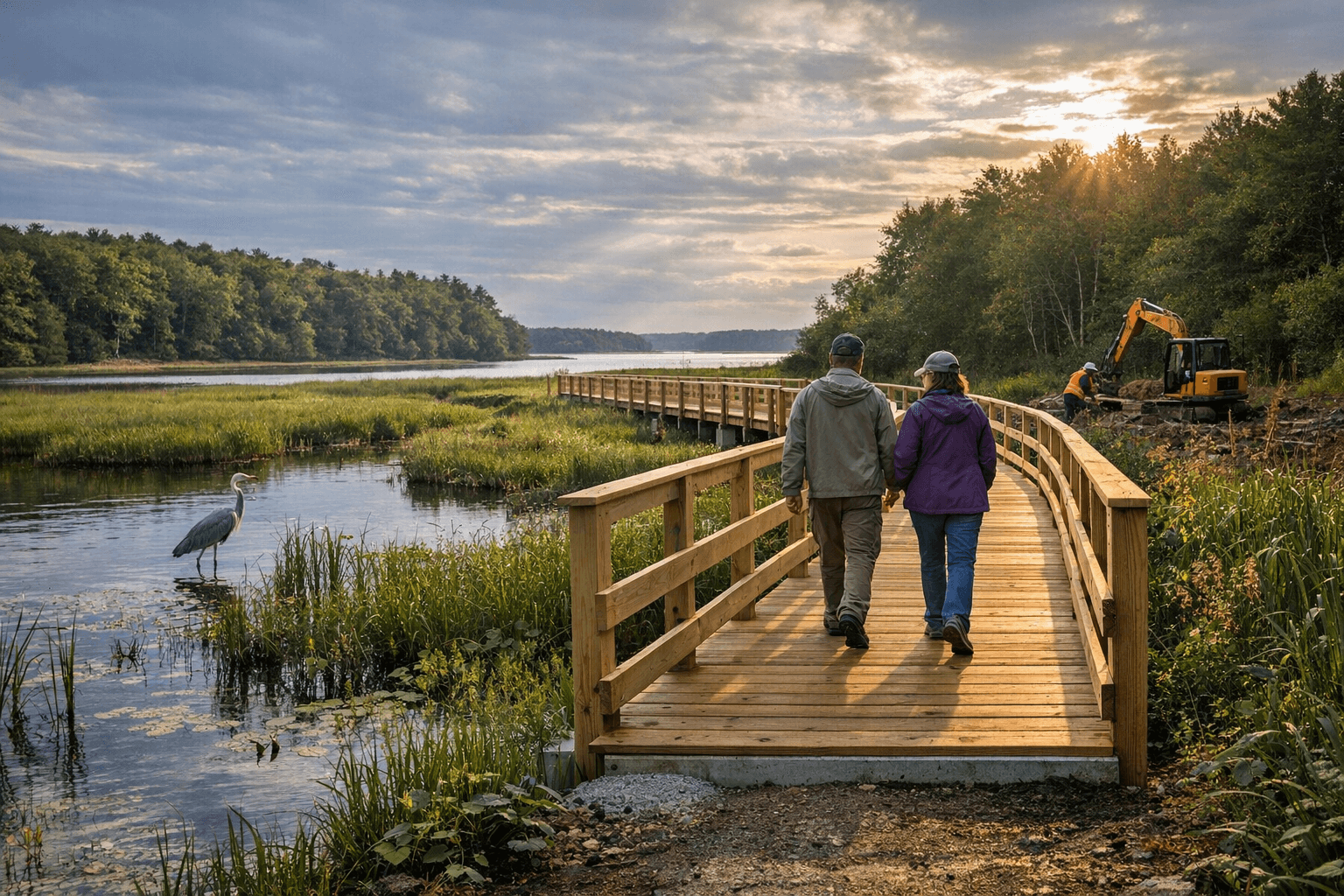 Center Point Preserve Upgrades Expand Access, Protect Wetlands