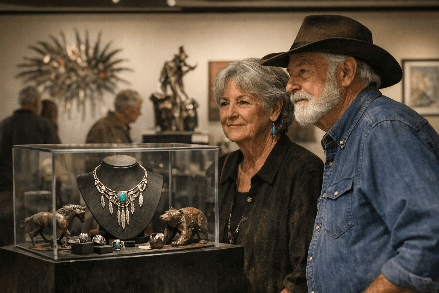 Placitas Community Library exhibition features Bowen family, strengthens local arts support
