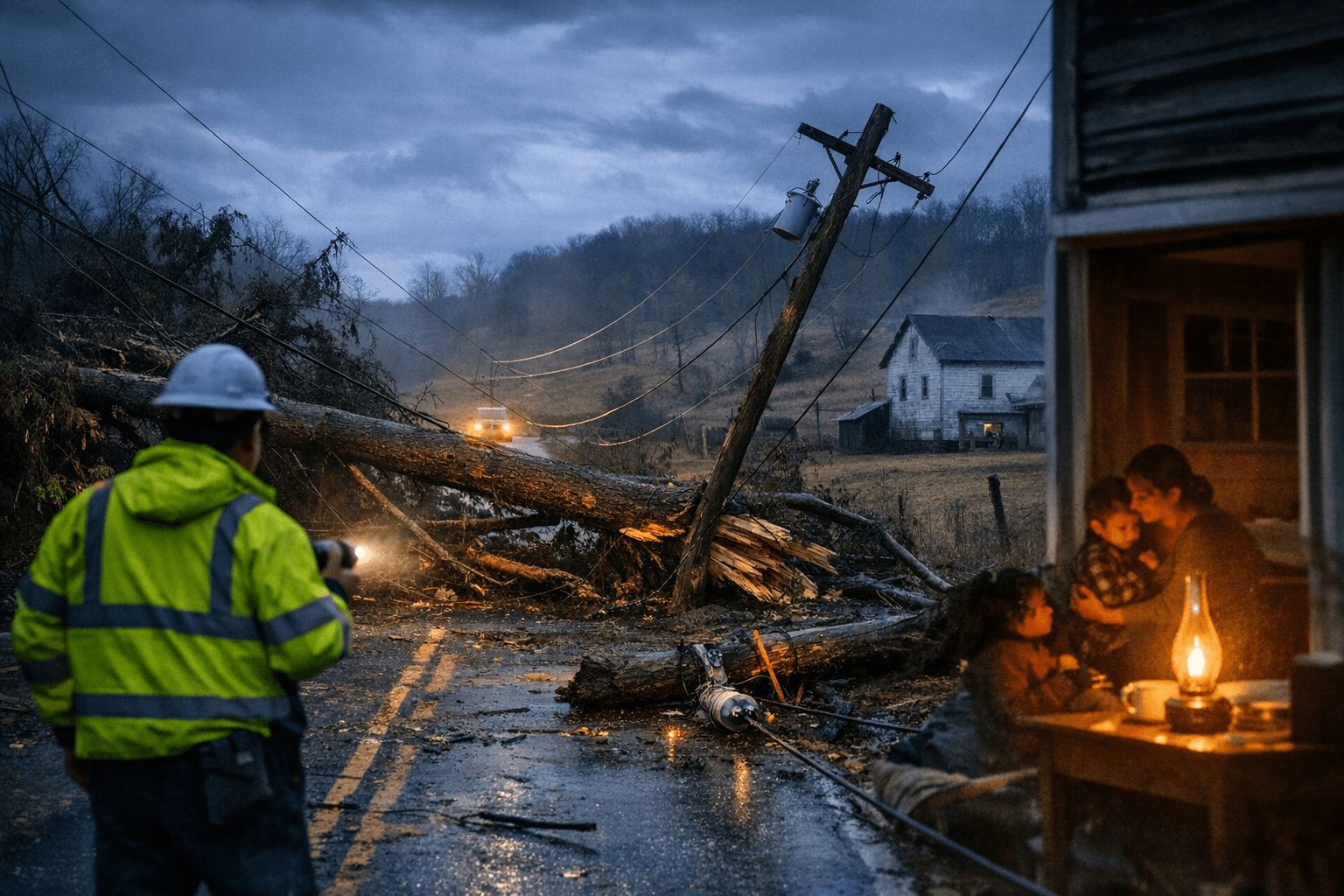 Strong Winter Winds Rattled Perry County, Raising Safety and Equity Concerns