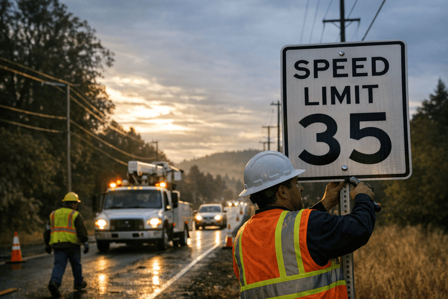 ODOT Lowers Speed Limit on North Eugene River Road to 35