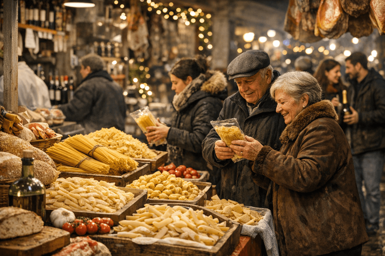 Italians Spend 2.5 Billion for New Year, Pasta Leads Purchases