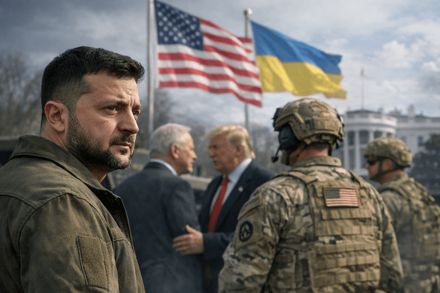 Zelenskiy Announces Talks With U.S. Leaders On Troop Presence