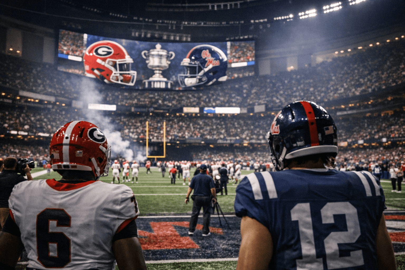 Georgia and Mississippi Prepare for High Stakes Sugar Bowl Rematch