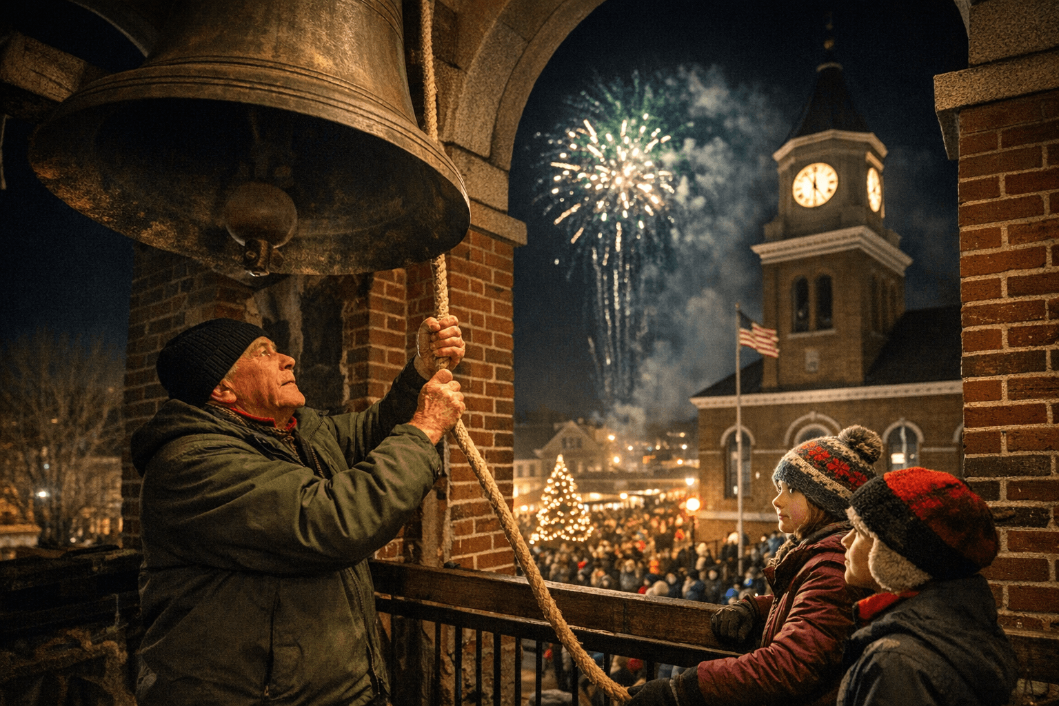 Bath bell tradition and family events bring Midcoast neighbors together for New Year
