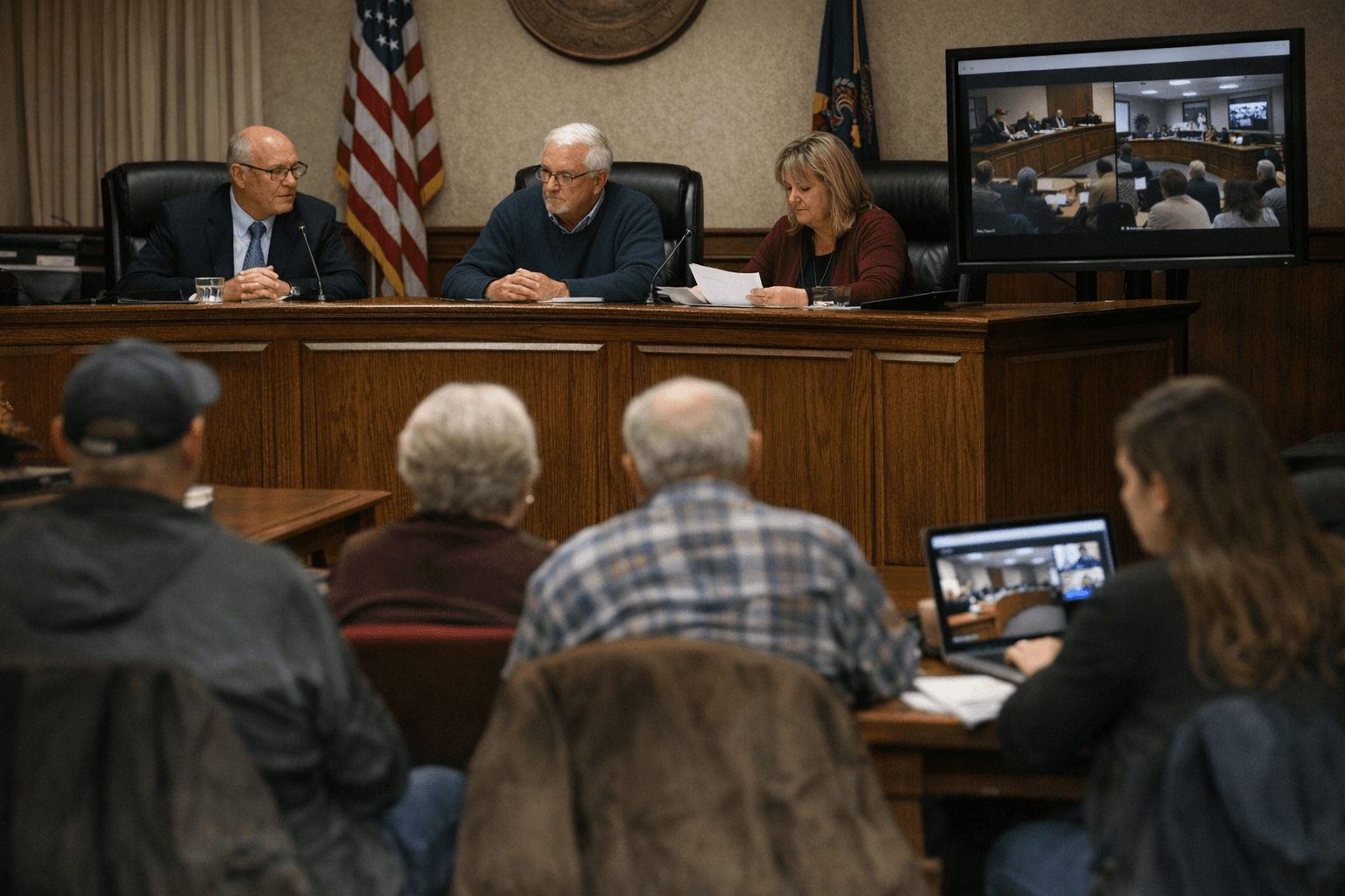 Union County Commissioners Hold December Work Session, Public Viewing Available