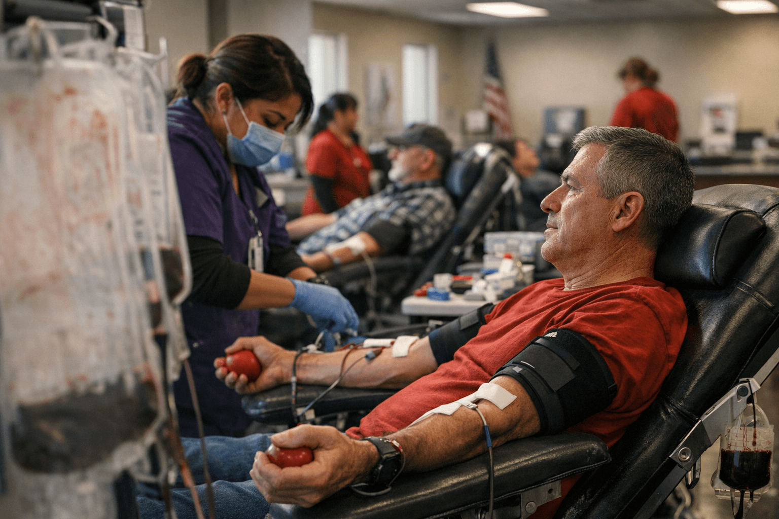 Local Hospital, Volunteers Boost Blood Supply After Holiday Shortage