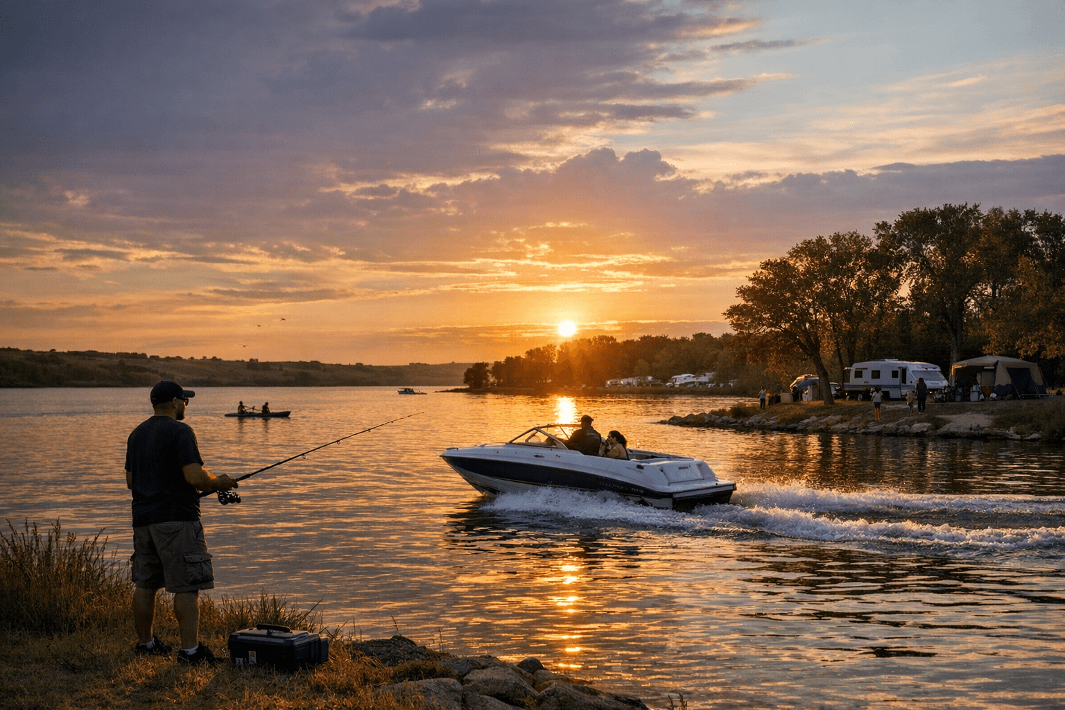 Jamestown and Pipestem Reservoirs Drive Recreation and Local Tourism
