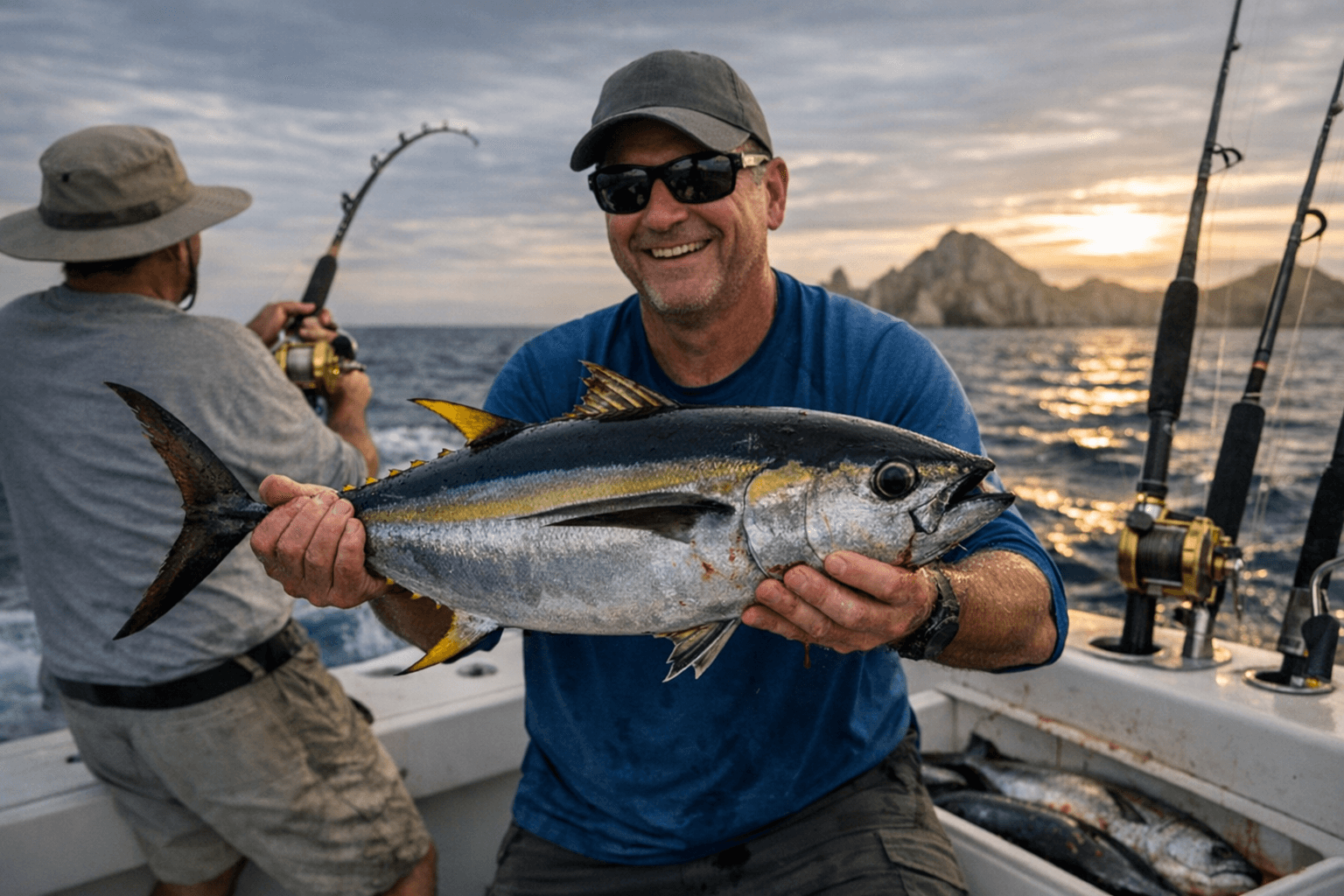 Cabo Offshore Trips Deliver Steady 25 to 30 Pound Yellowfin Tuna