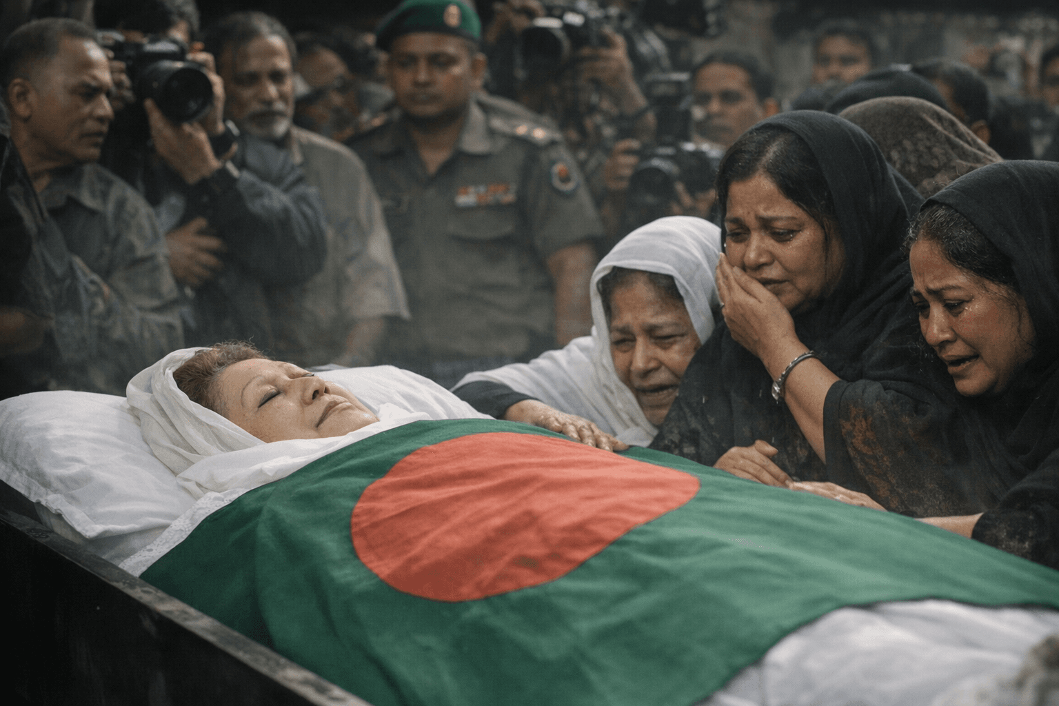 Khaleda Zia Dies at 80, End of a Polarizing Political Era