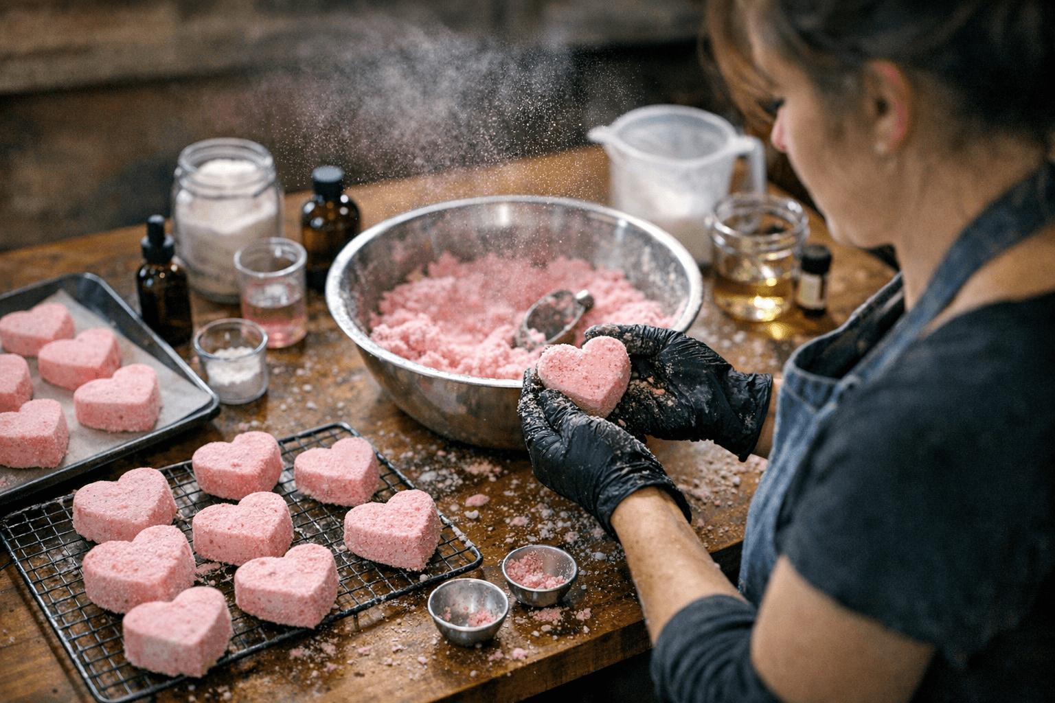 Bramble Berry Offers Beginner Bath Bomb Recipe, Practical Craft Tips