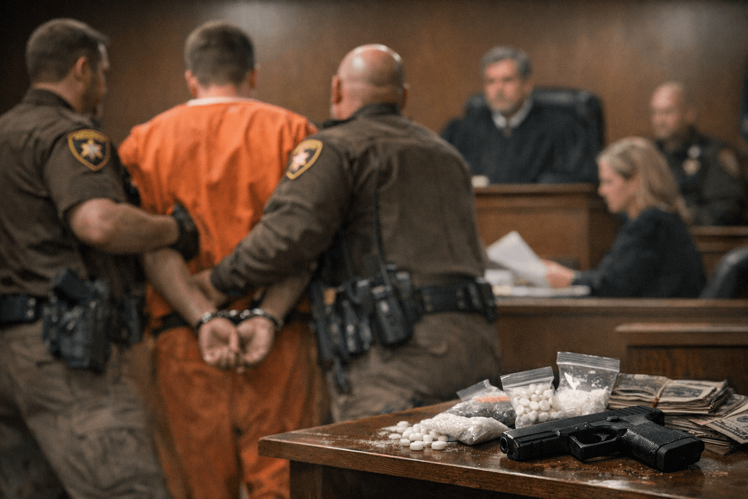 Multiple drug and violence charges filed in Menominee County court