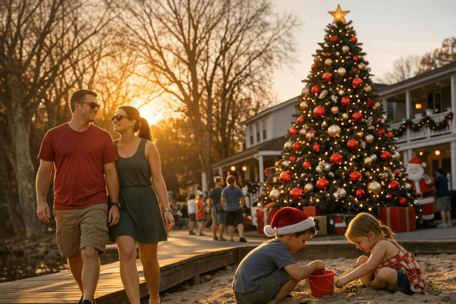 Unseasonably Warm Christmas, Mostly Dry Across Alamance County