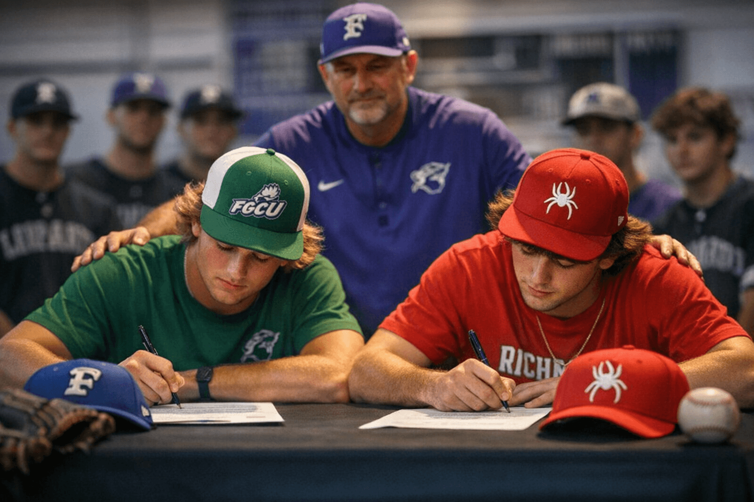 Two Hernando High Seniors Sign with Division I Programs, Highlighting Local Pipeline