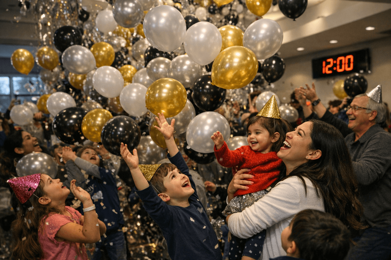 Sharon Forks Library Rings In Noon Year With Family Celebration
