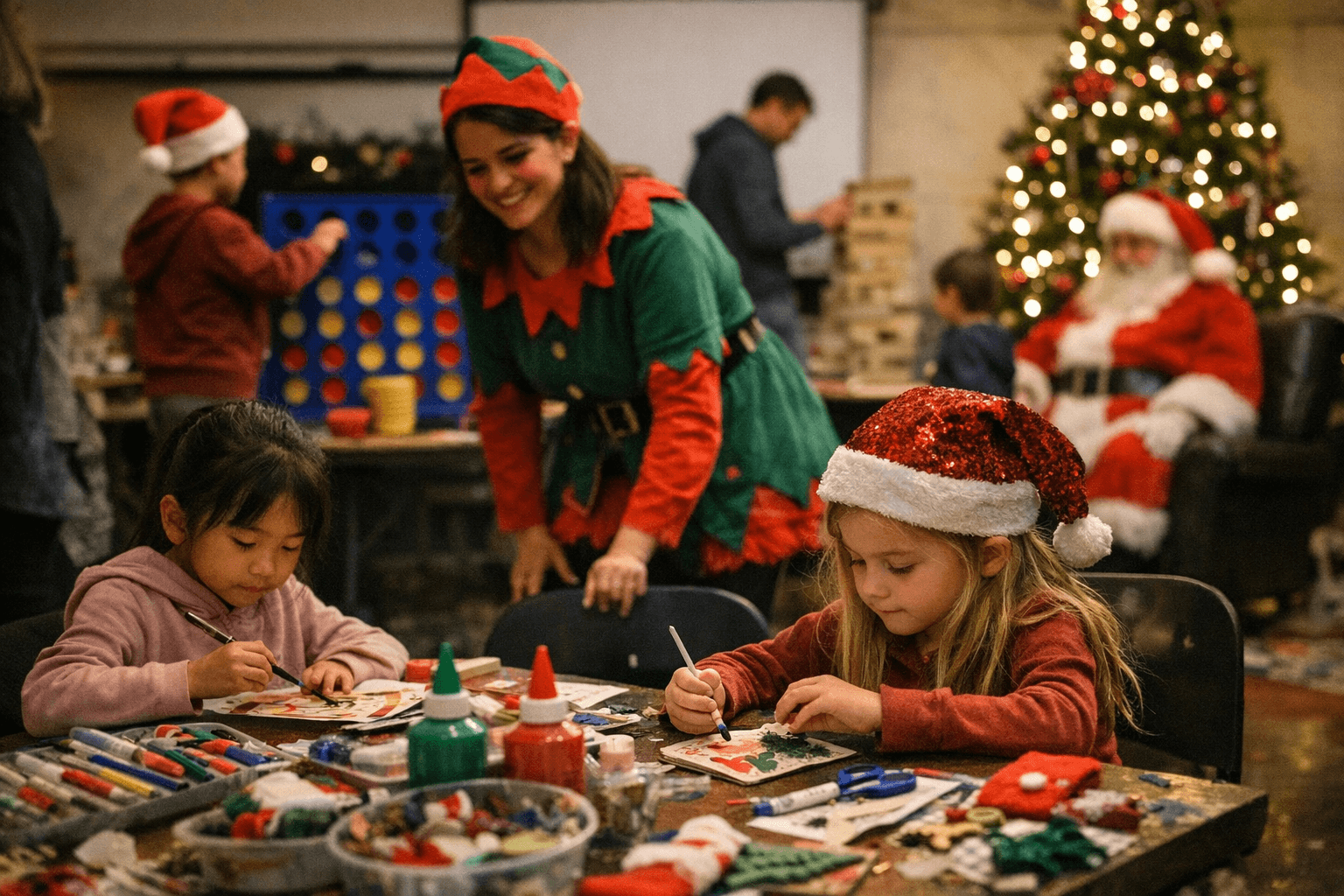 Brunswick Hosts Holiday Week Workshops, Games and Children Arts