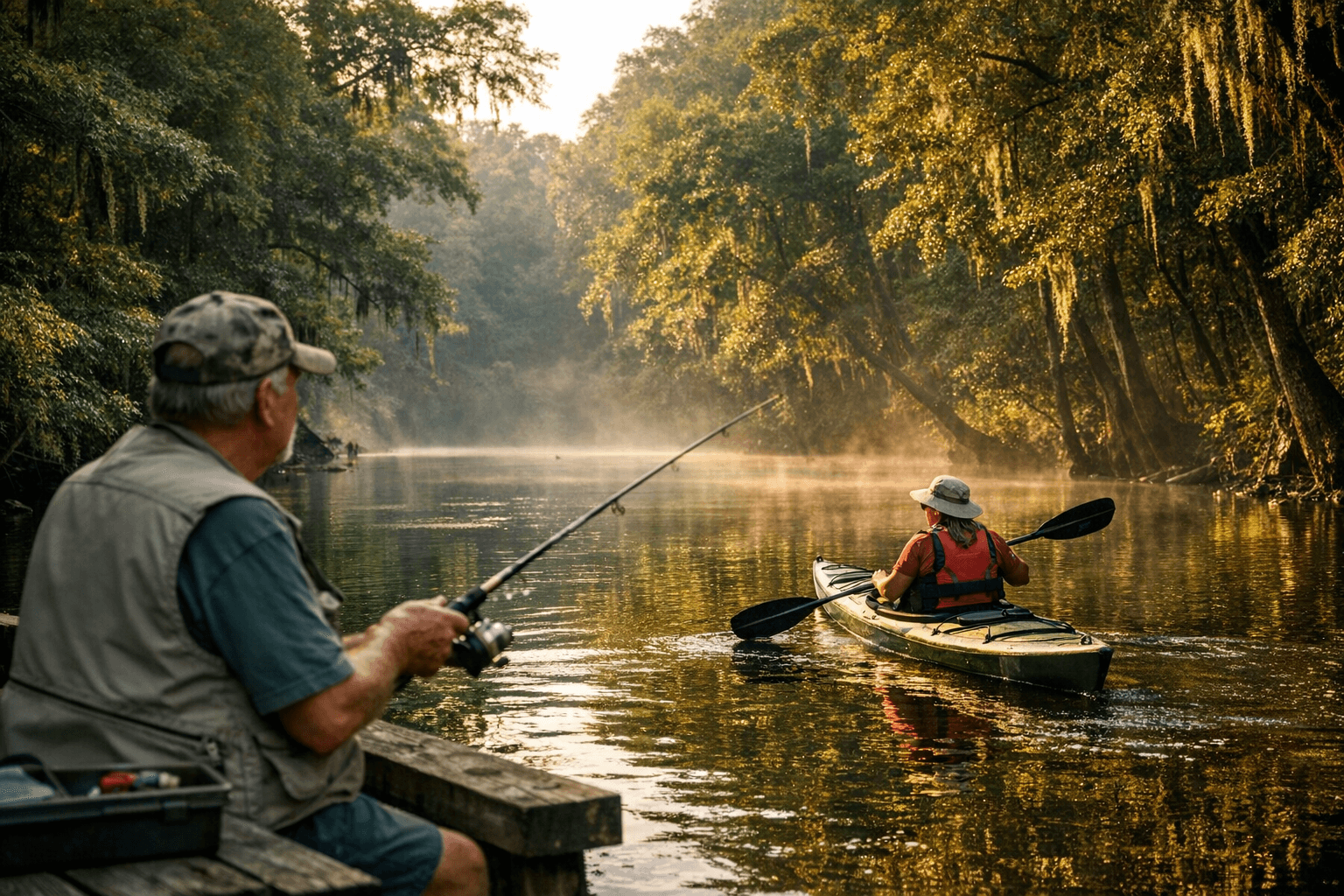 Edisto River, Bamberg County Offers Quiet Paddling and Fishing Access