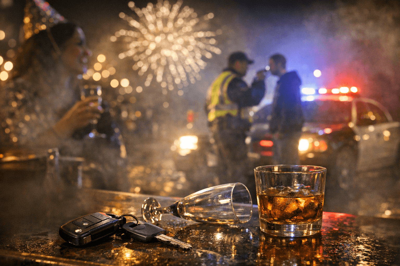 Plan a Safe Ride Home Tonight as New Year’s Eve Driving Risk Rises