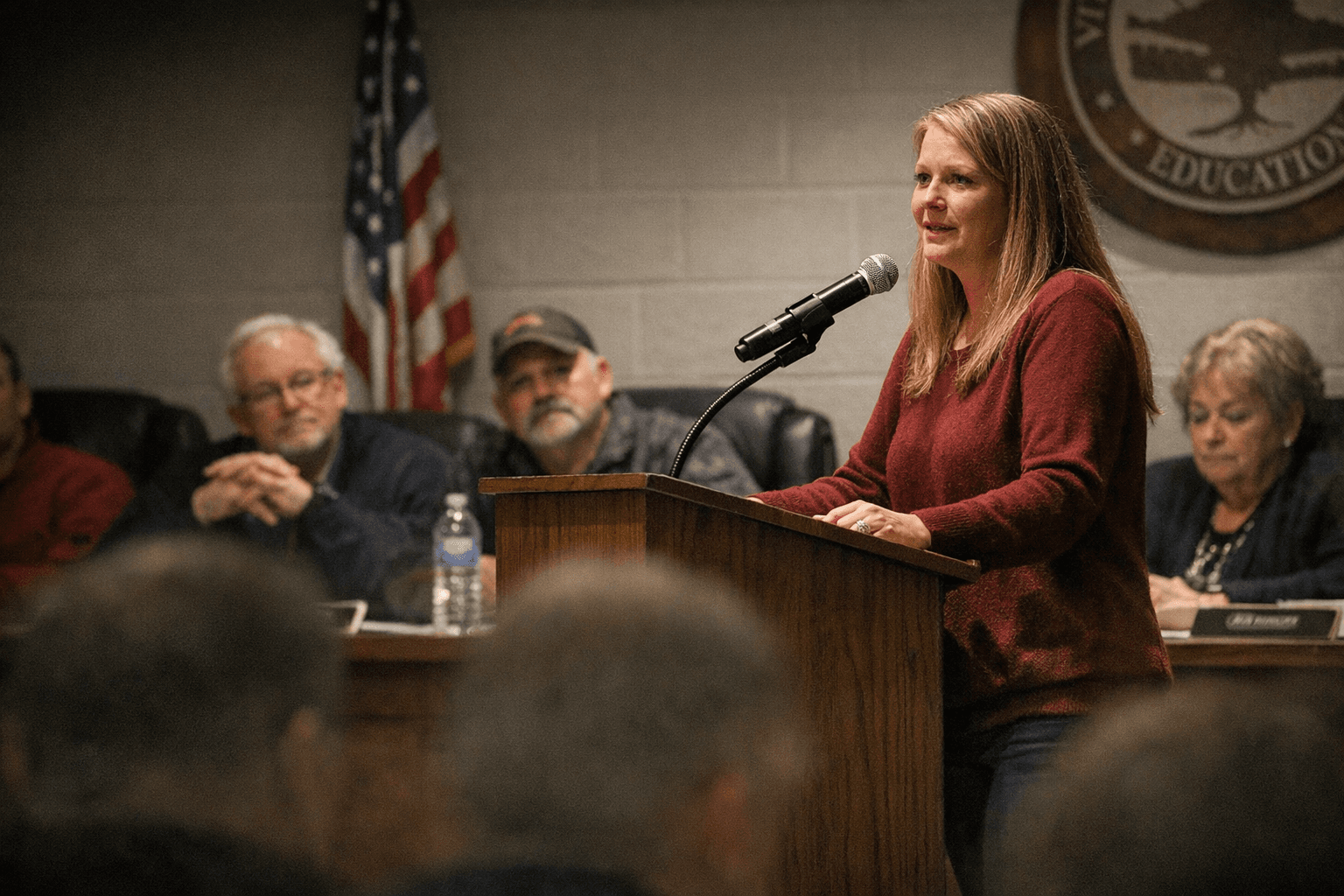Vinton County school board member Misty Napier delivers farewell ahead of turnover