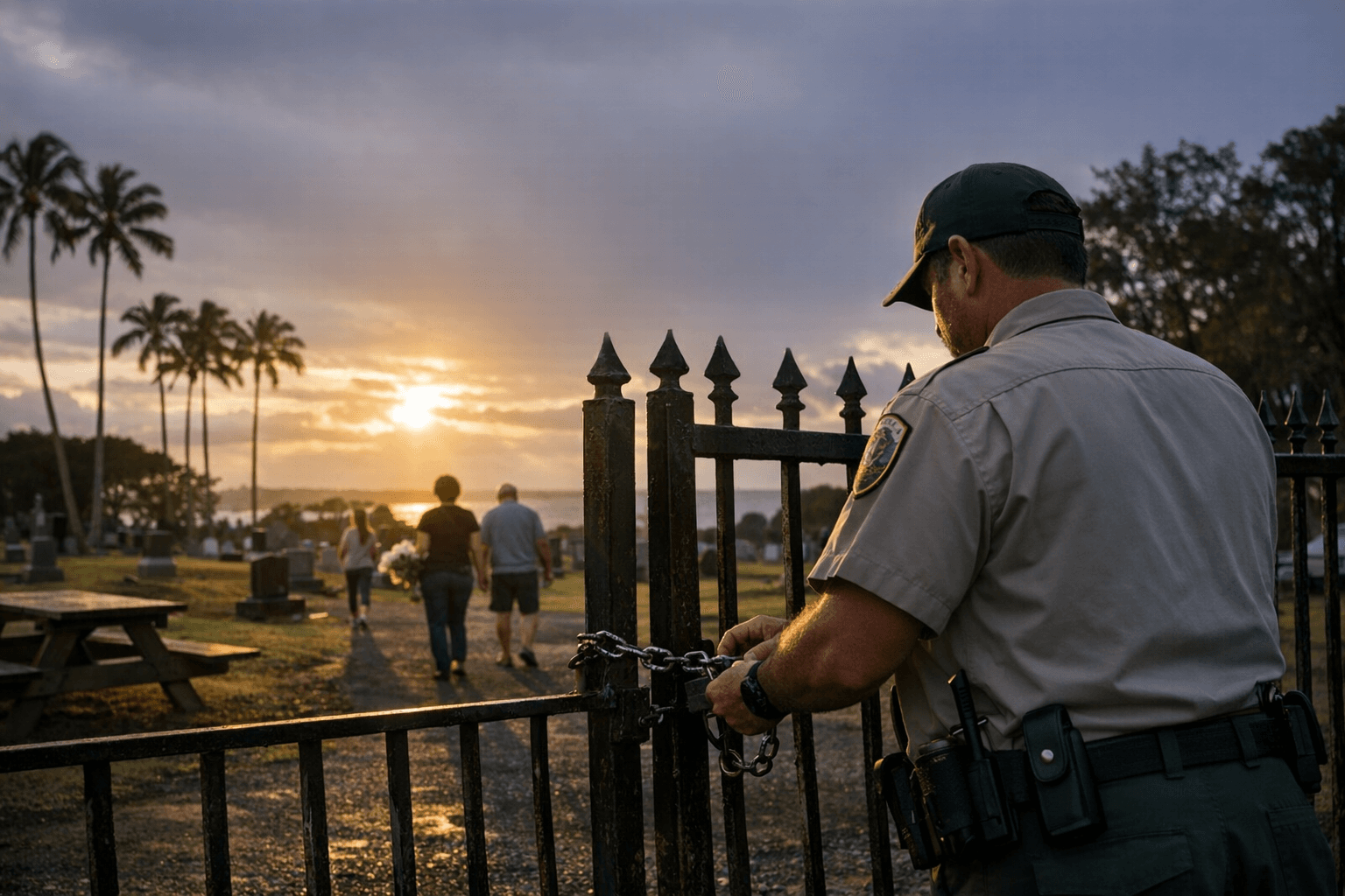 County Parks and Cemeteries Closed Early on New Year's Eve