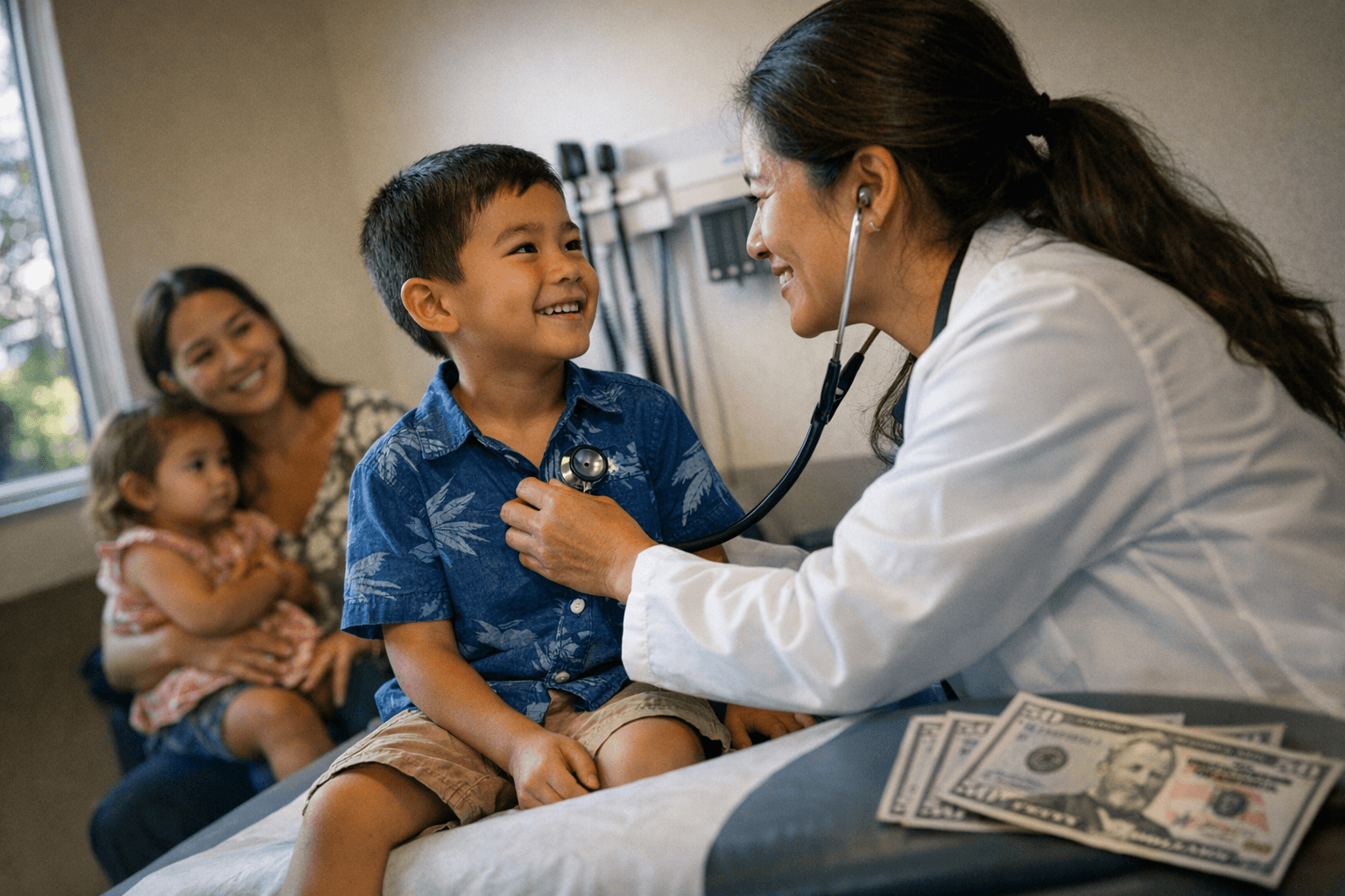 Med-QUEST Offers $50 Per Child for Annual Well-Child Exams