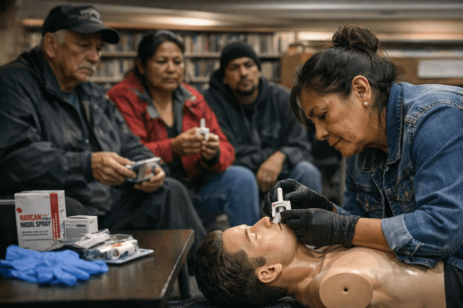 Gallup Library Hosts Free Narcan Training to Prevent Overdoses