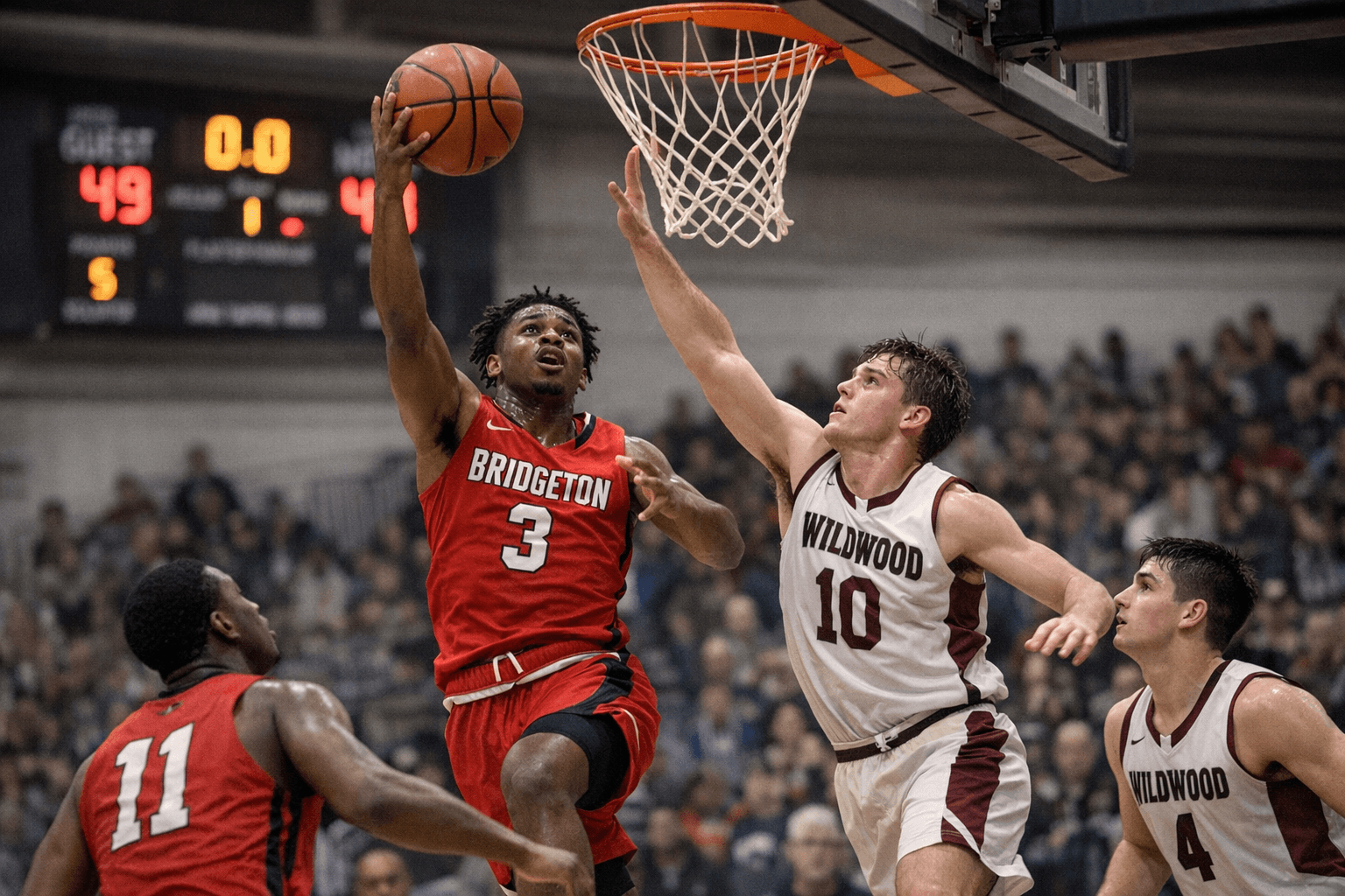 Bridgeton Edges Wildwood 49-43 in Boardwalk Basketball Classic