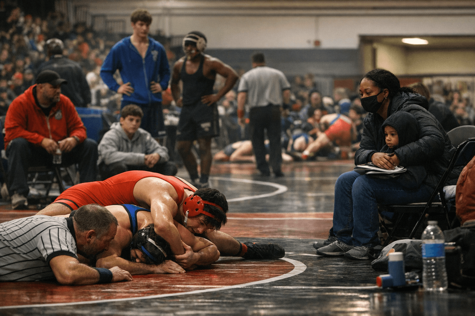 Holiday Wrestling Tournaments Highlight Local Teams, Raise Health Equity Questions