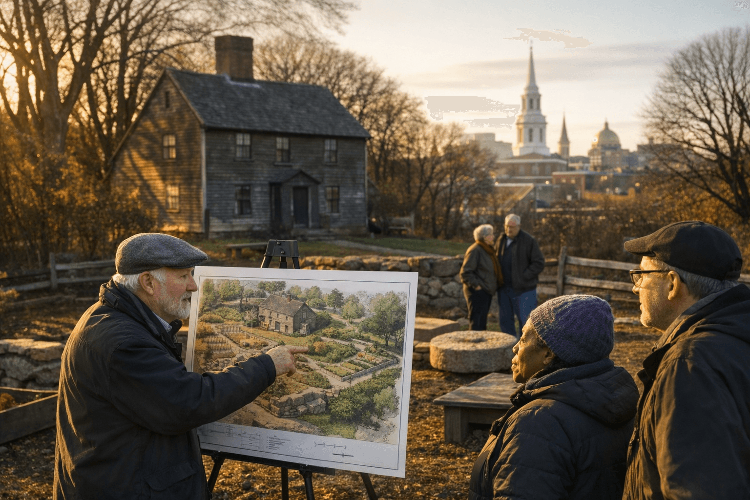 Neighbors Propose History Garden Near Blake House in Dorchester