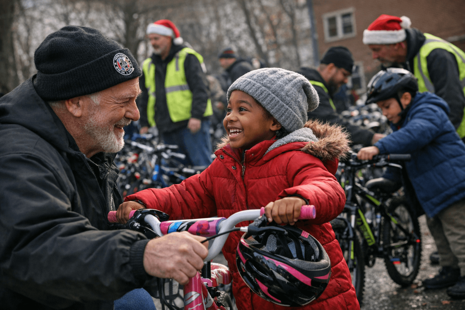 Union Donates 200 Bikes to BHA Children in Holiday Giveaway