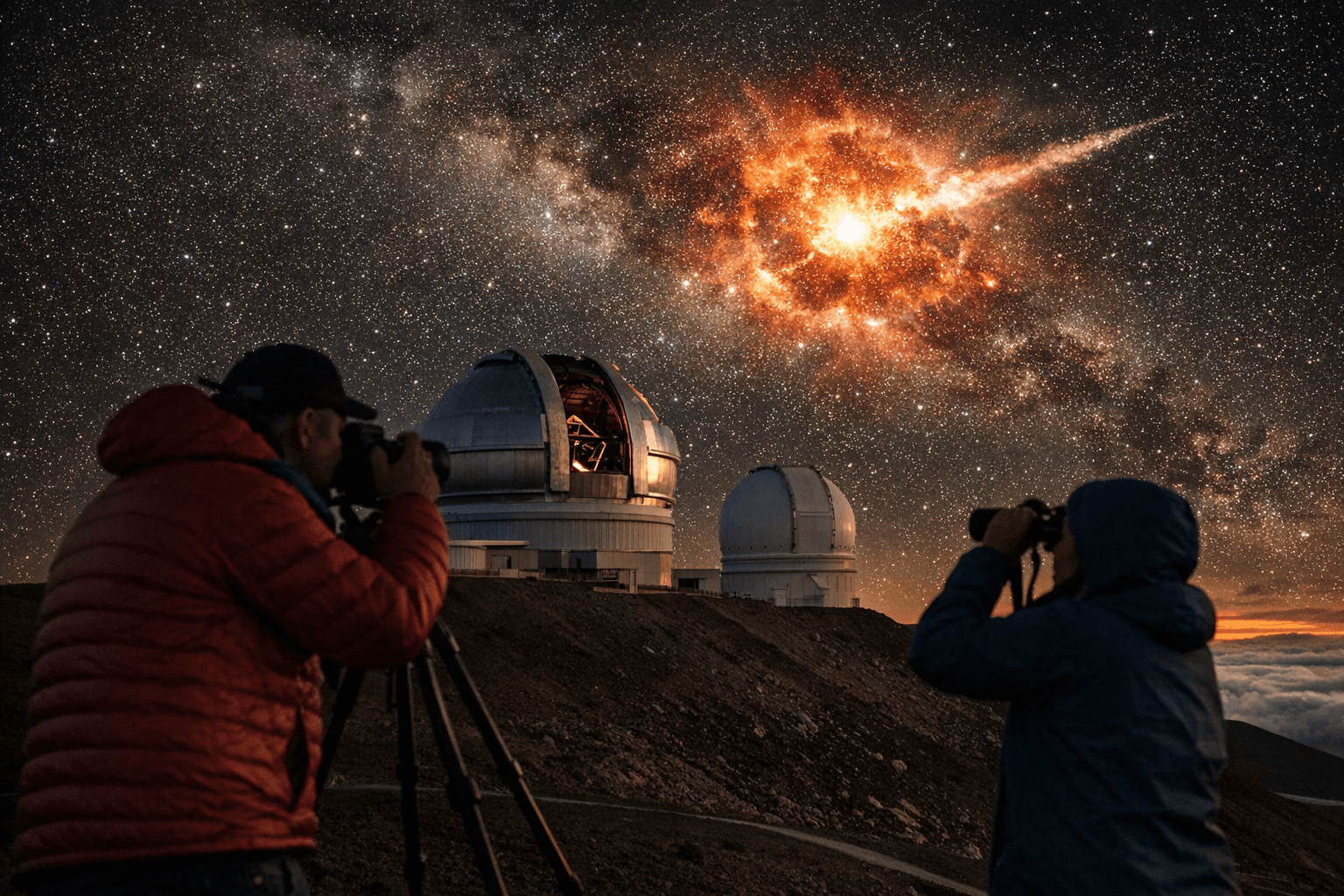 Maunakea Telescopes Help Detect Rare Superkilonova That Produces Heavy Elements