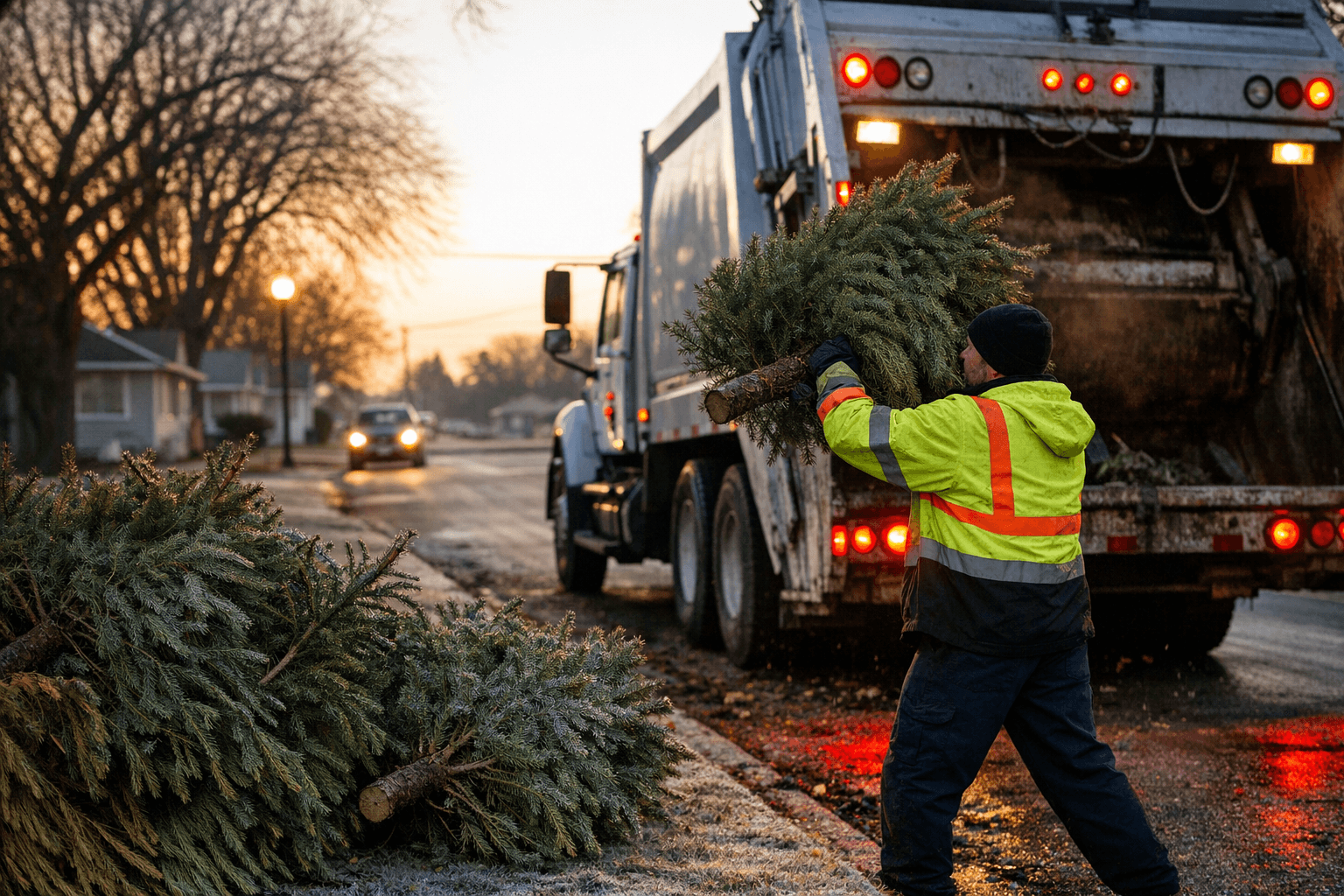 South Jacksonville Offers Curbside Christmas Tree Recycling This Week