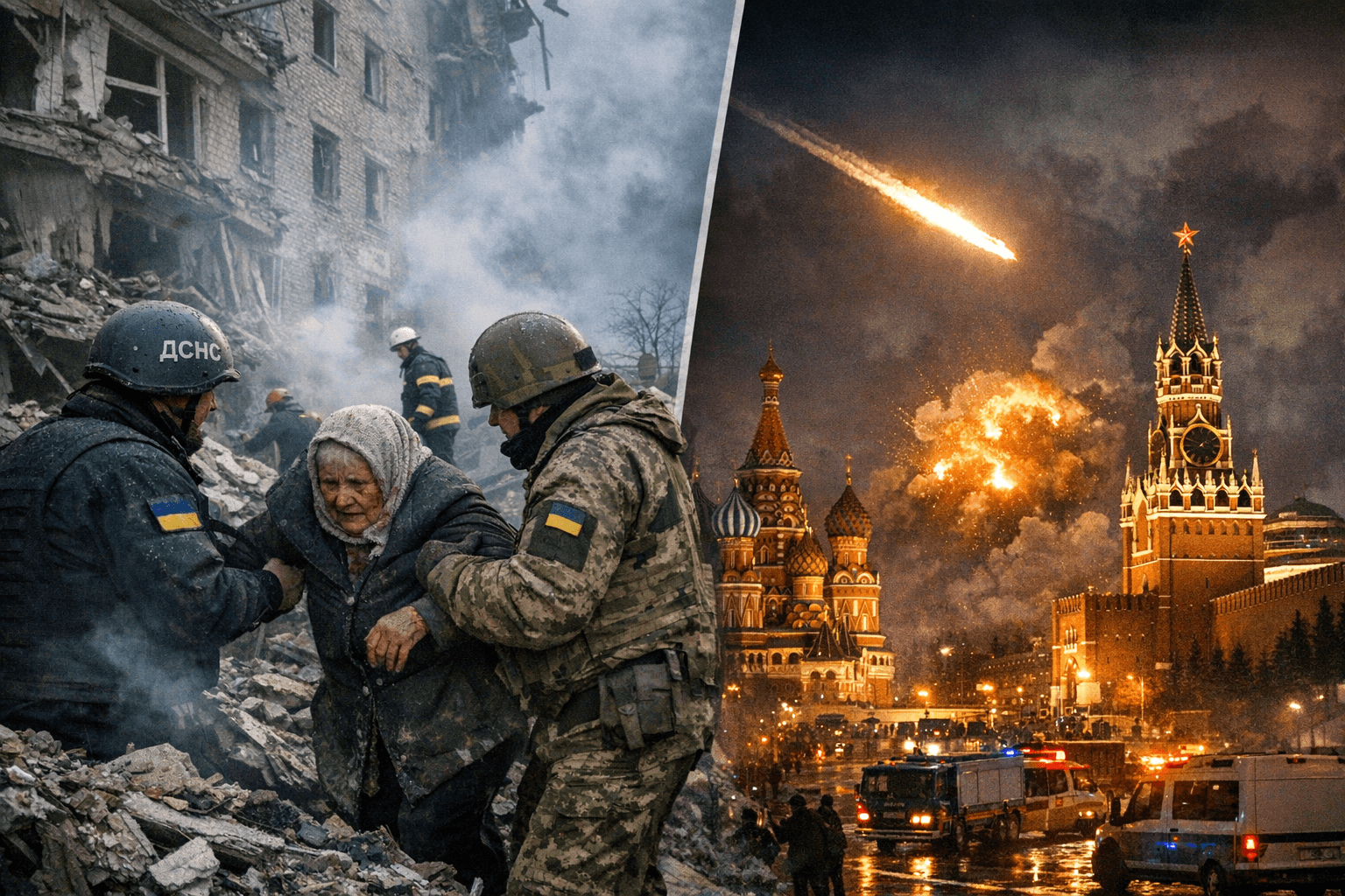 New Year’s Strikes Intensify Tensions as Moscow and Kyiv Trade Blame